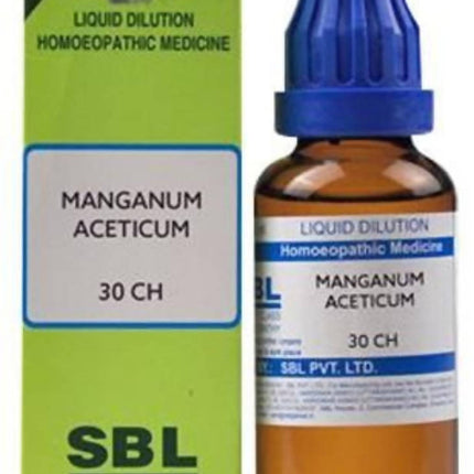 SBL Homeopathy Manganum Aceticum Dilution