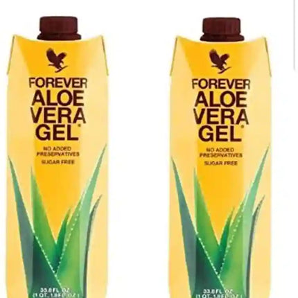 FOREVER ALOE VERA GEL (1 LTR) - PACK OF 2