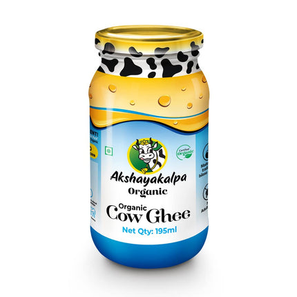 Akshayakalpa Organic Cow Ghee | Pure Organic Ghee | Certified Organic Desi Ghee