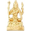 Estele Gold-Polished Adiyogi Shiva idol for Pooja/Car decor