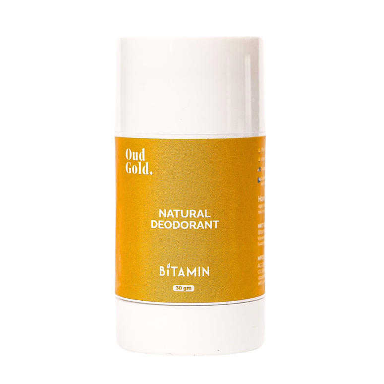 Bitamin Oud Gold Natural Deodorant Roll On