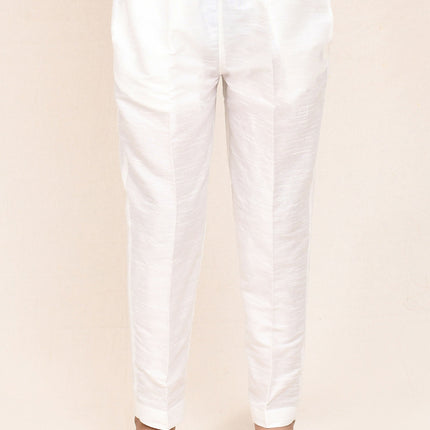 Joban Fashion Cotton Peach Kurta With Straight Fit Pant