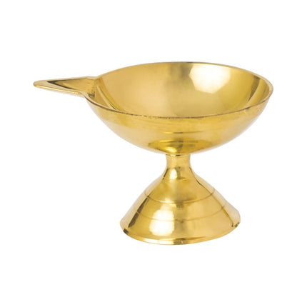 Spillbox Gold-Toned Brass Big Diya Pooja Essential