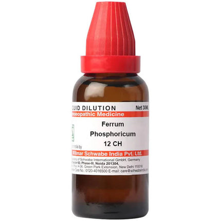 Dr. Willmar Schwabe India Ferrum Phosphoricum Dilution