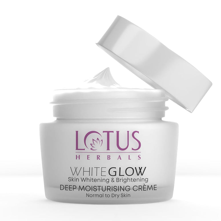Lotus Herbals White glow Skin Whitening and Brightening Deep Moisturising Creme Spf 20 Pa+++