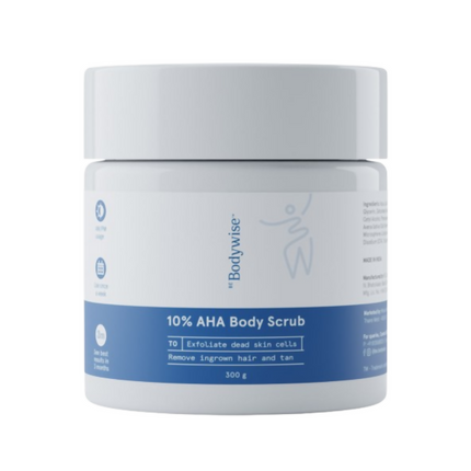 BeBodywise 10% AHA Lactic Acid Body Scrub
