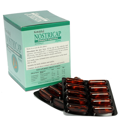 Kottakkal Ayurveda Nostricap Inhalant Capsules