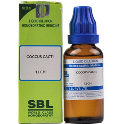 SBL Homeopathy Coccus Cacti Dilution