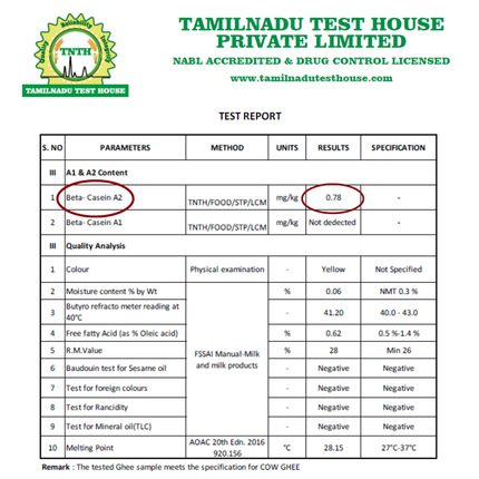 Le Organics A2 Cow Ghee | Cultured Desi Ghee | Homemade & Certified Organic Ghee