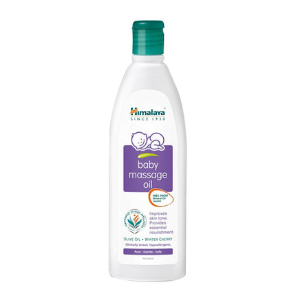 Himalaya Baby Massage Oil & Himalaya Baby Hair Oil Combo