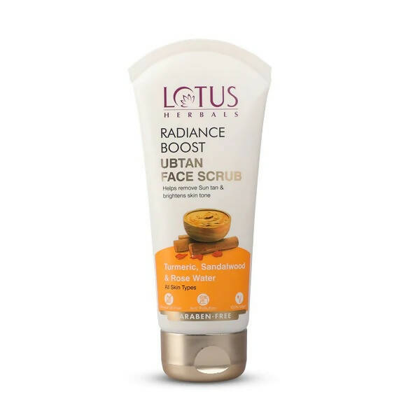 Lotus Herbals Radiance Boost Ubtan Face Scrub