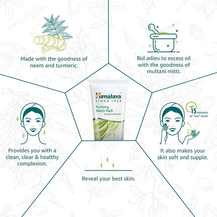 Himalaya Herbals Purifying Neem Pack