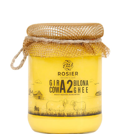 Rosier A2 Gir Cow Bilona Ghee | Traditional Bilona Method A2 Cow Ghee
