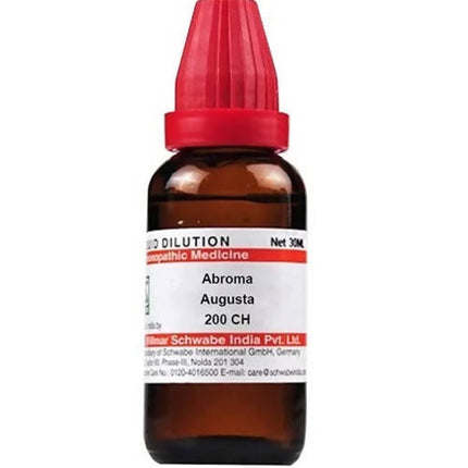 Dr. Willmar Schwabe India Abroma Augusta Dilution