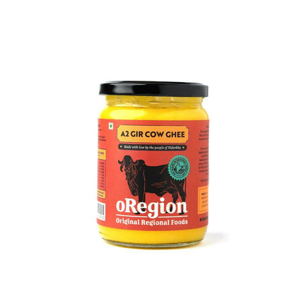 oRegion A2 Gir Cow Ghee | 100% Gir Cow Ghee | Organic Desi Ghee From Gir Cow