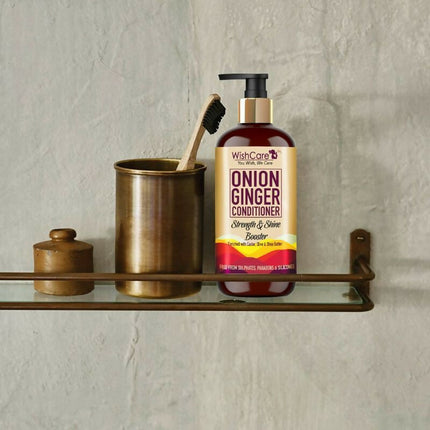 WishCare Onion Ginger Conditioner Strength & Shine Booster