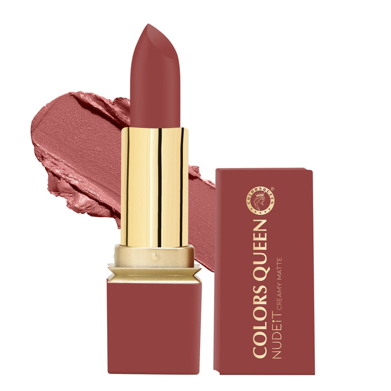 Colors Queen Nude It Creamy Matte Lipstick - Cranberry