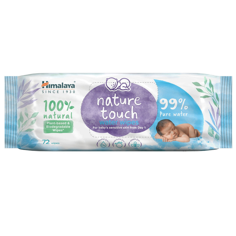 Himalaya Herbals Nature Touch Water Wipes