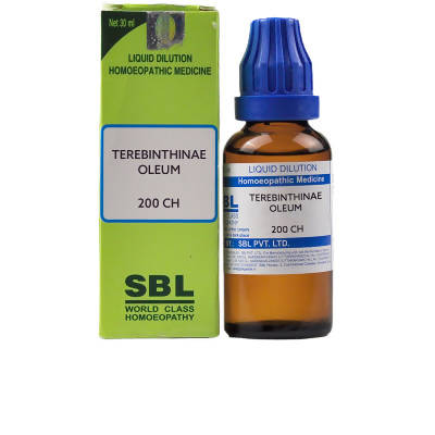 SBL Homeopathy Terebinthinae Oleum Dilution