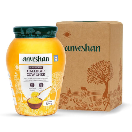 Anveshan A2 Desi Cow Ghee | Pure, Natural & Healthy Ghee | A2 Gir Cow Ghee