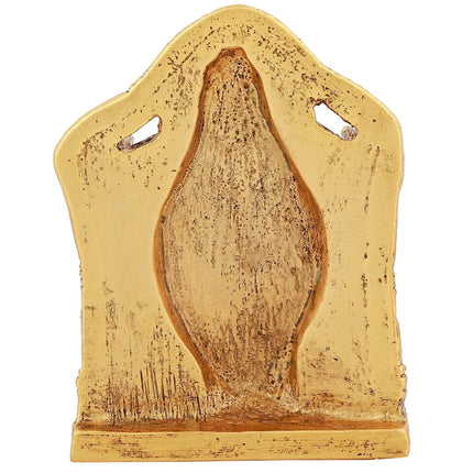 Estele Gold-Polished Lord Tirupati Balaji Idol Showpiece for Pooja Mandir/ Home Decorative