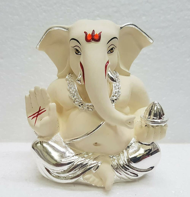 Gold Art India Ceramic Ganesh Idol