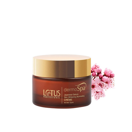 Lotus Professional Dermospa Japanese Sakura Skin Whitening Illuminating Cream With Spf 20