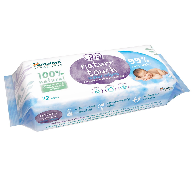 Himalaya Herbals Nature Touch Water Wipes