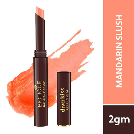 Biotique Diva Kiss Gel Lip Balm - Mandarin Hurricane -P204