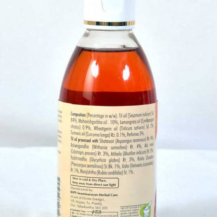 Baps Amrut Body Massage Oil