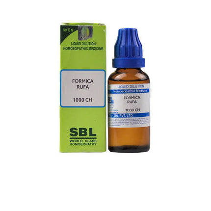SBL Homeopathy Formica Rufa Dilution