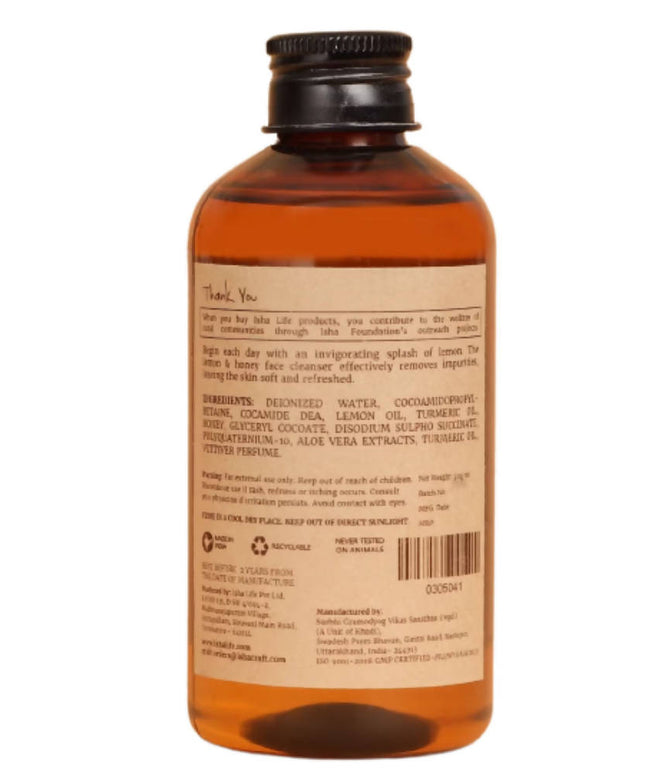 Isha Life Lemon & Honey Herbal Face Cleanser