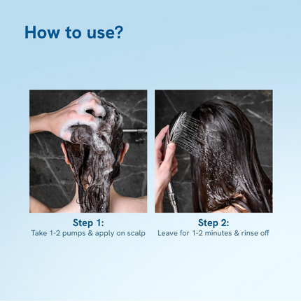 BeBodywise 1% Ketoconazole Dandruff Shampoo For Smooth & Frizz Free Hair