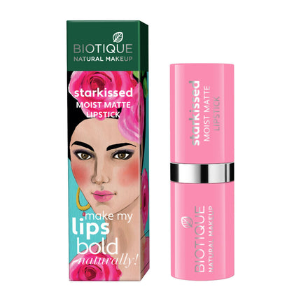 Biotique Starkissed Moist Matte Lipstick - Kiss Of Love