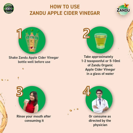 Zandu Organic Apple Cider Vinegar