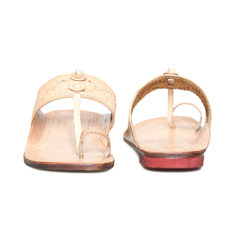 Stepsoft Men’S Leather Kolhapuri Chappals – Traditional Ethnic Footwear