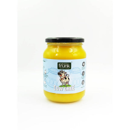 Nature's Trunk Cow Ghee | Made From Grass Fed Cow's Milk | Homemade & Certified Organic Ghee