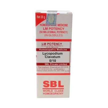 SBL Homeopathy Lycopodium Clavatum LM Potency