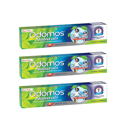 Dabur Odomos Naturals Non-Sticky Mosquito Repellent Cream