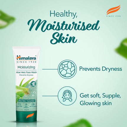 Himalaya Herbals Moisturizing Aloe Vera Face Wash