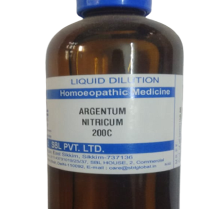 SBL Homeopathy Argentum Nitricum Dilution