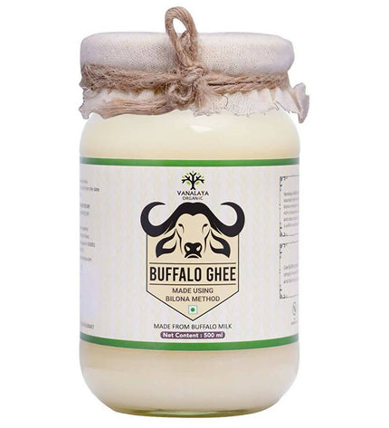 Vanalaya Buffalo Ghee | Vedic Bilona Method | Churned From Curd | Pure & Natural | Buffalo Ghee