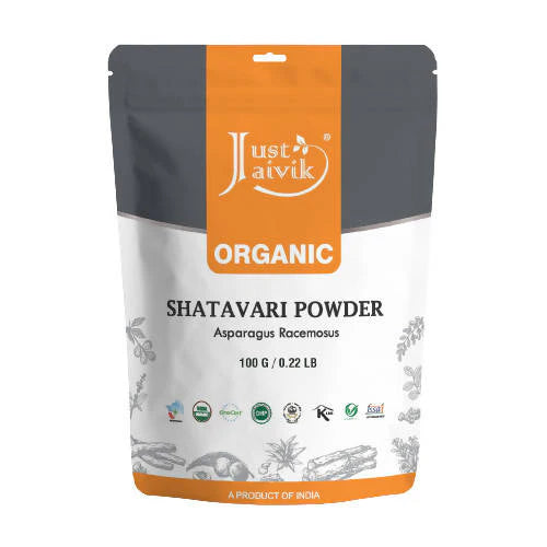 Just Jaivik Organic Shatavari Powder - 100 gm