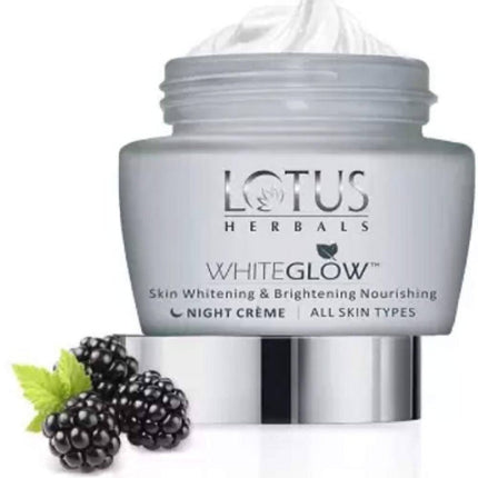 Lotus Herbals Whiteglow Skin Whitening & Brightening Nourishing Night Creme