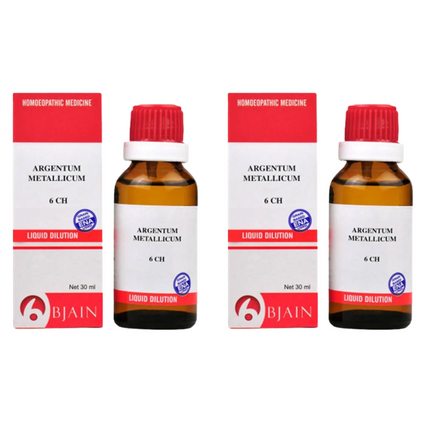 Bjain Homeopathy Argentum Metallicum Dilution