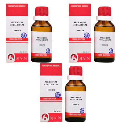 Bjain Homeopathy Argentum Metallicum Dilution