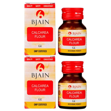 Bjain Homeopathy Calcarea Fluorica (Flour) Biochemic Tablet