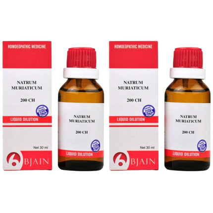Bjain Homeopathy Natrum Muriaticum Dilution