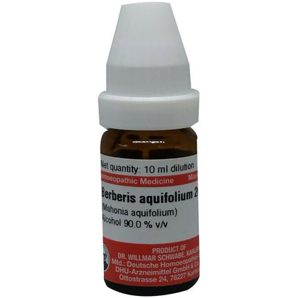 Dr. Willmar Schwabe Germany Berberis Aquifolium Dilution