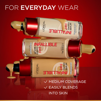 L'Oreal Paris Infallible 24H Tinted Serum Foundation - Very Light